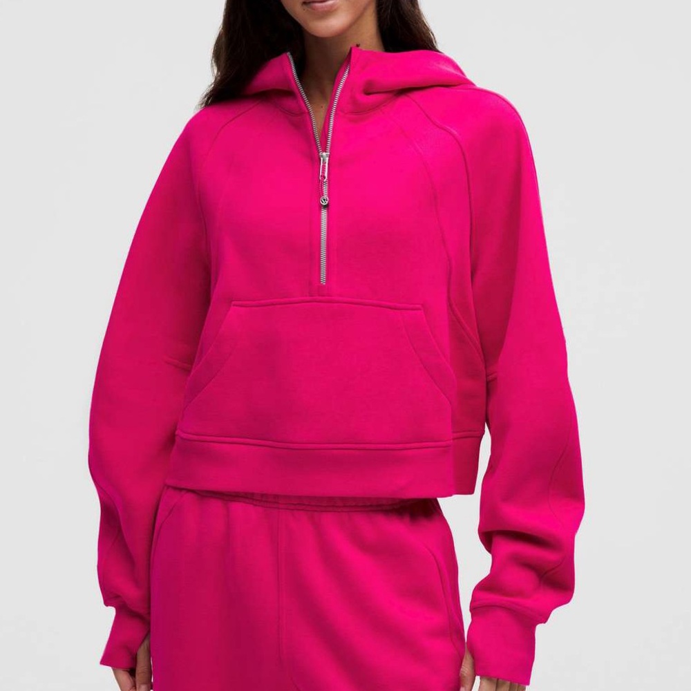 PassionateNWT Light/cotton/Terry Lululemon Scuba Oversized Half-Zip Hoodie